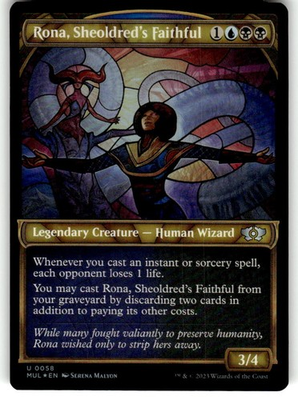 #ad Rona Sheoldred#x27;s Faithful March of the Machine: Multiverse Legends Foil MTG $1.34