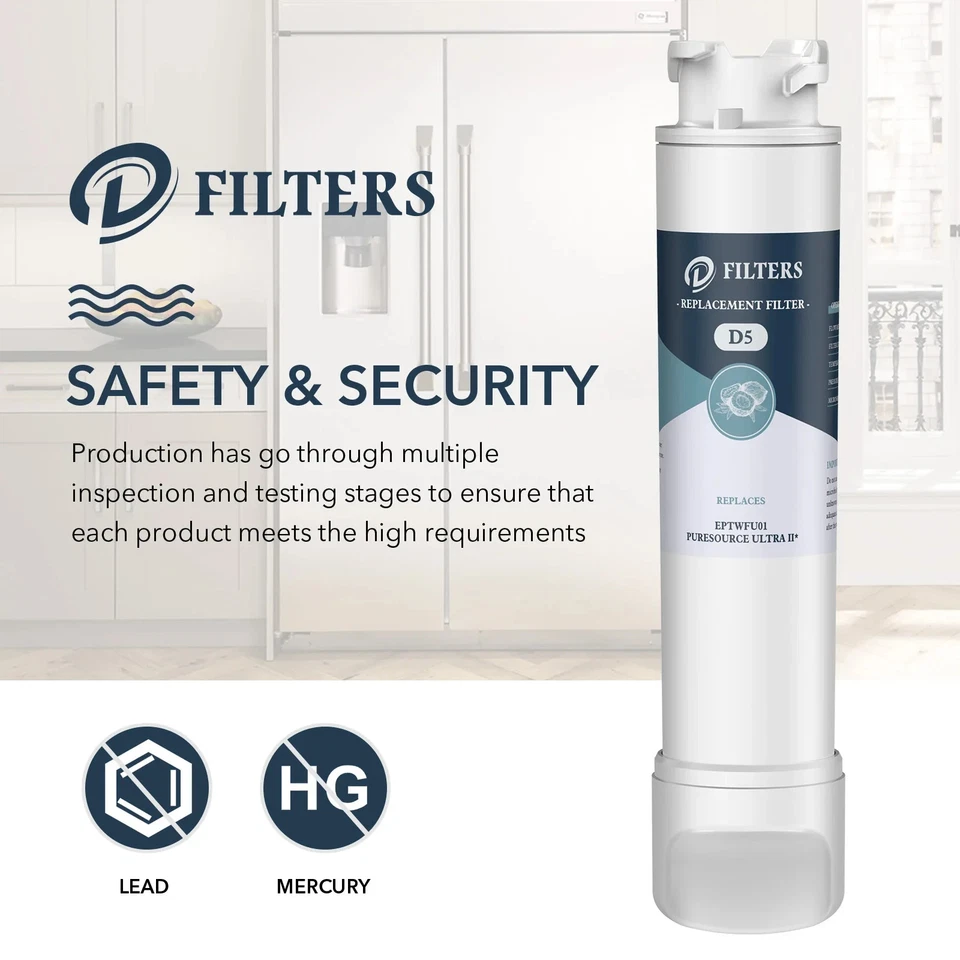 3 PACK NEW Frigidaire EPTWFU01 Pure Source Ultra II Refrigerator Water Filter - Image 4 of 4