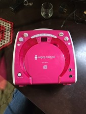 Singing Machine SML-283P CD Graphics Portable Karaoke System - Pink