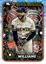 2024 Topps Holiday #H129 Devin Williams