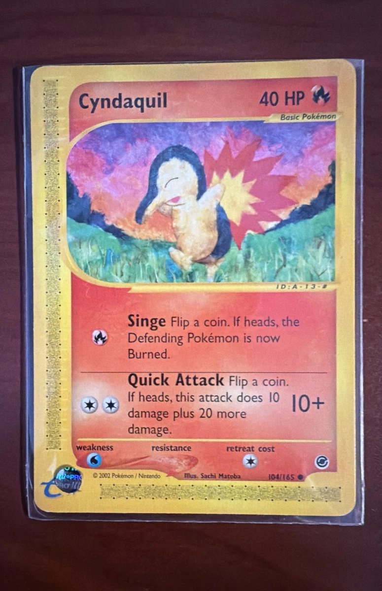 Cyndaquil 104/165 Expedition Base Set for sale | eBay