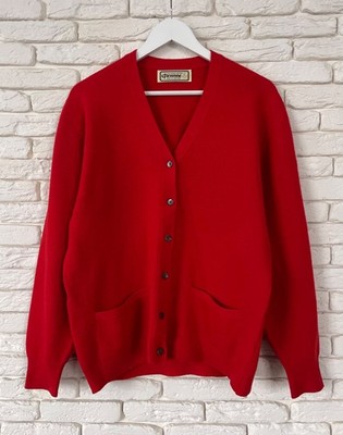Glenmac Scotland 100% Geelong Wool Cardigan Sweater Women's Size 40''