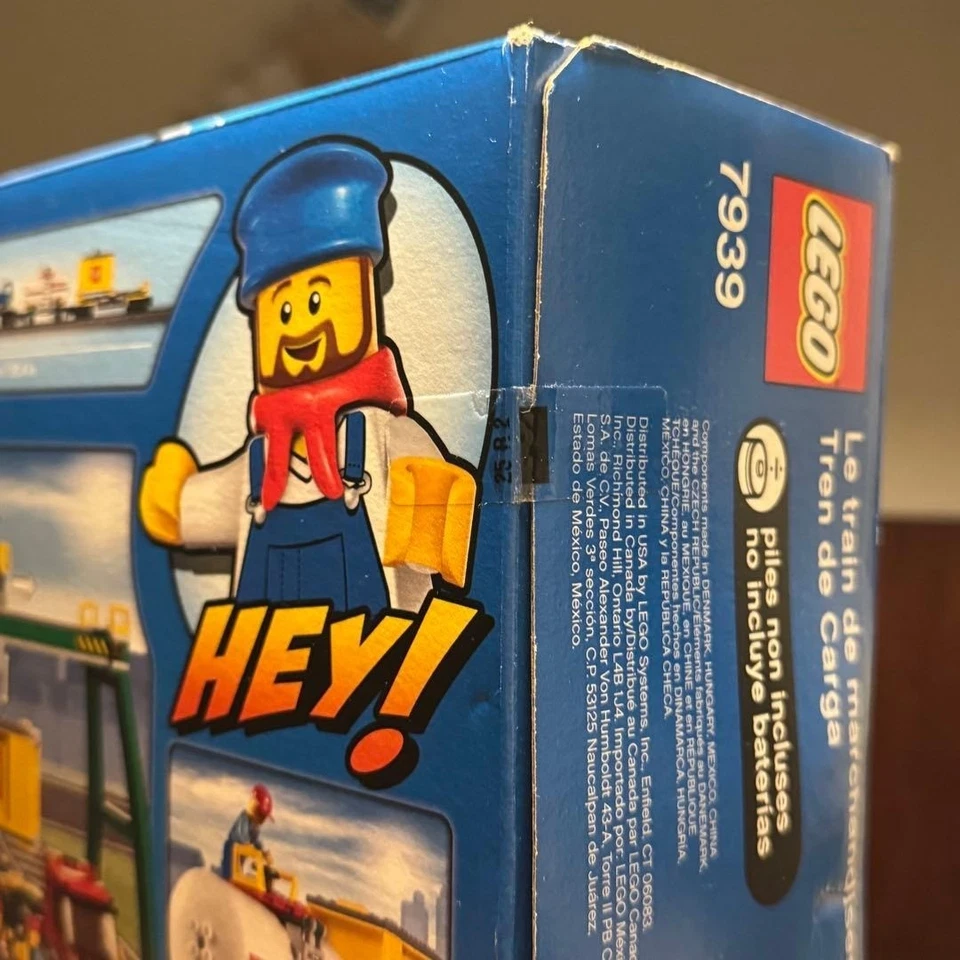 LEGO City RC Train Cargo Train 7939 In 2010 New Retired - Image 3 of 4