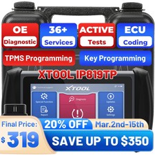 XTOOL IP819TP TPMS Programming Scanner Bidire...