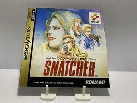 Snatcher - 1996 Sega Saturn - Hideo Kojima Konami Game JPN Import (Complete CIB)