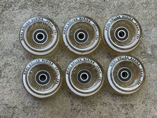 Moxi Roller Skates 58mm 78A Glitter Rollerskate Wheels Lot of 6 Skate Wheels