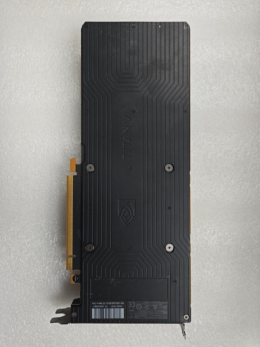 Buy NVIDIA TITAN V Volta 12GB HBM2 Graphic Card 900-1G500-2500-000 Buy NVIDIA TITAN V Volta 12GB HBM2 Graphic Card 900-1G500-2500-000