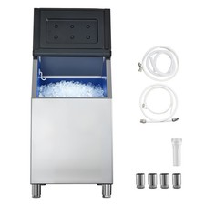 Uimoso Commercial Ice Storage Bin with 300lbs Capacity and Adjustable Height