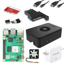 CanaKit Raspberry Pi 5 Starter Kit PRO - Turbine Black 128GB 8GB RAM