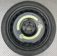 AUDI A5 SPACE SAVER SPARE WHEEL 19" 5x112 8K0601027 TYRE 125 70 19 N5