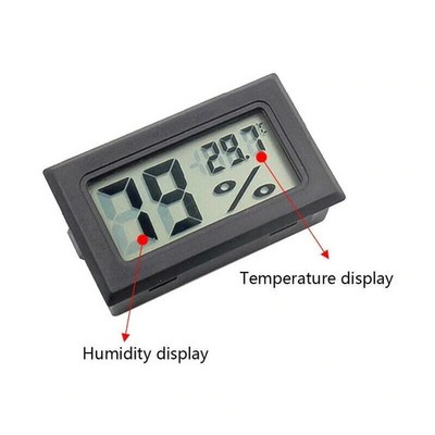 Digital Temperatur Luftfeuchtigkeit Messgerät Sensor Thermometer Hygrometer Raum Messgerät LCD