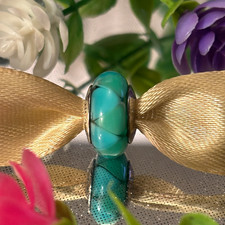 Pandora 💖 Green Captivating Glass Murano Charm 🌟💫