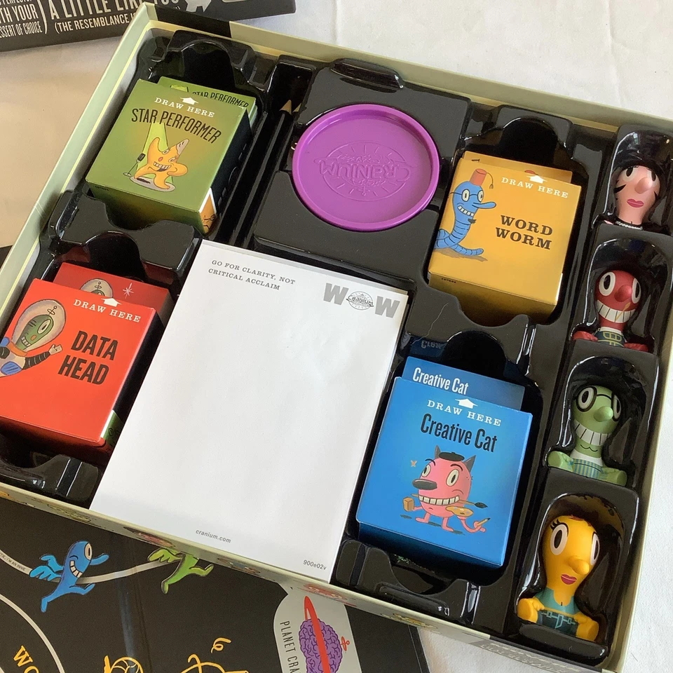 Cranium Wow Family Fun Board Game by Hasbro (100% Complete) - Image 2 of 4