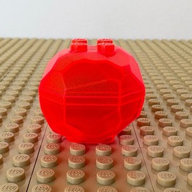LEGO Space, Life On Mars: 4 x 4 Trans-Neon Orange Rock, 30293, 30294, 7315, 2001