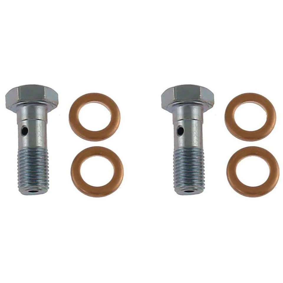 2x Perno de banjo hidráulico de freno trasero para Ford F-250 Super Duty 2013~2019 Foto 2 de 3