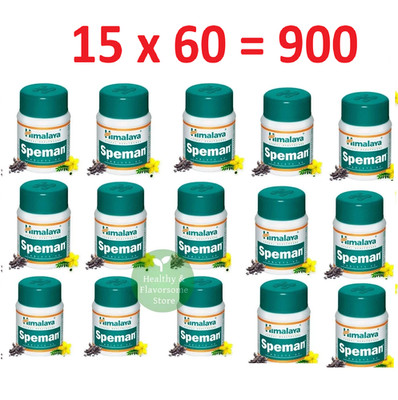 Himalaya Speman Tablets   Pack of 15 (60 Tablets Each) | Natural Men s Health