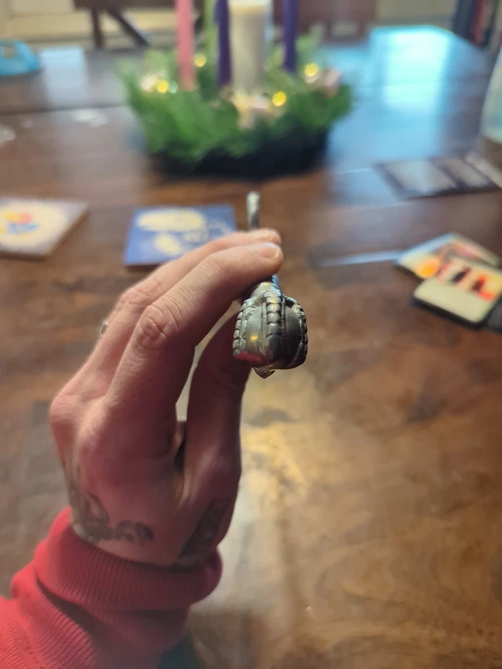 Cuchillo de daga de garra y bola Korium Solingen alemán posterior a la Segunda Guerra Mundial con funda - EXCELENTE ENT Foto 2 de 4