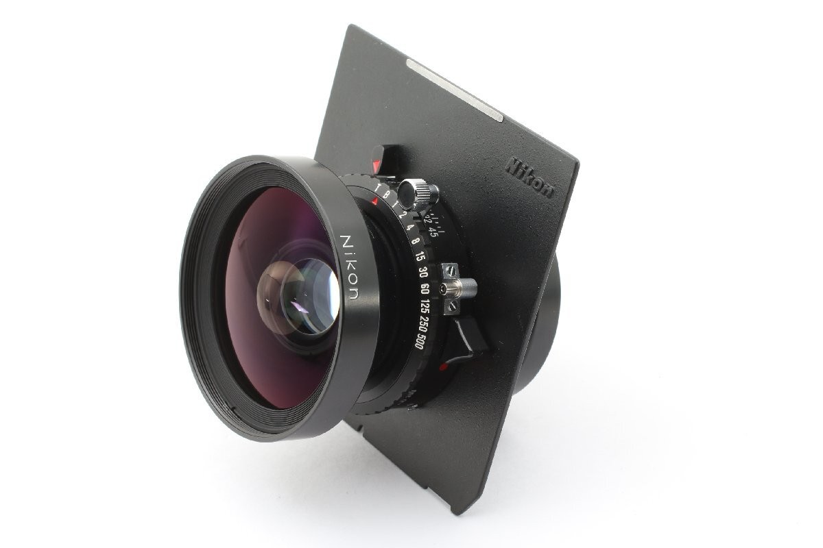 Nikon ニコン Nikkor SW 75mm F4.5 S Top MINT] Nikon Nikkor SW 75mm f/4.5 S Large Format Camera Lens
