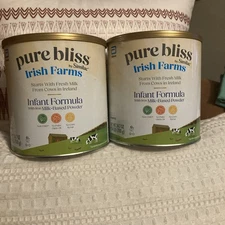 Pure Bliss by Similac Irish Farms Powder Baby Formula,,24.7-oz X 2 Cans. New