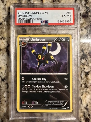 Umbreon 61/108 Dark Explorers Regular