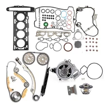 Timing Chain Kit Thermostat Water Pump For Chevrolet Cobalt 2007-08 9-4201S