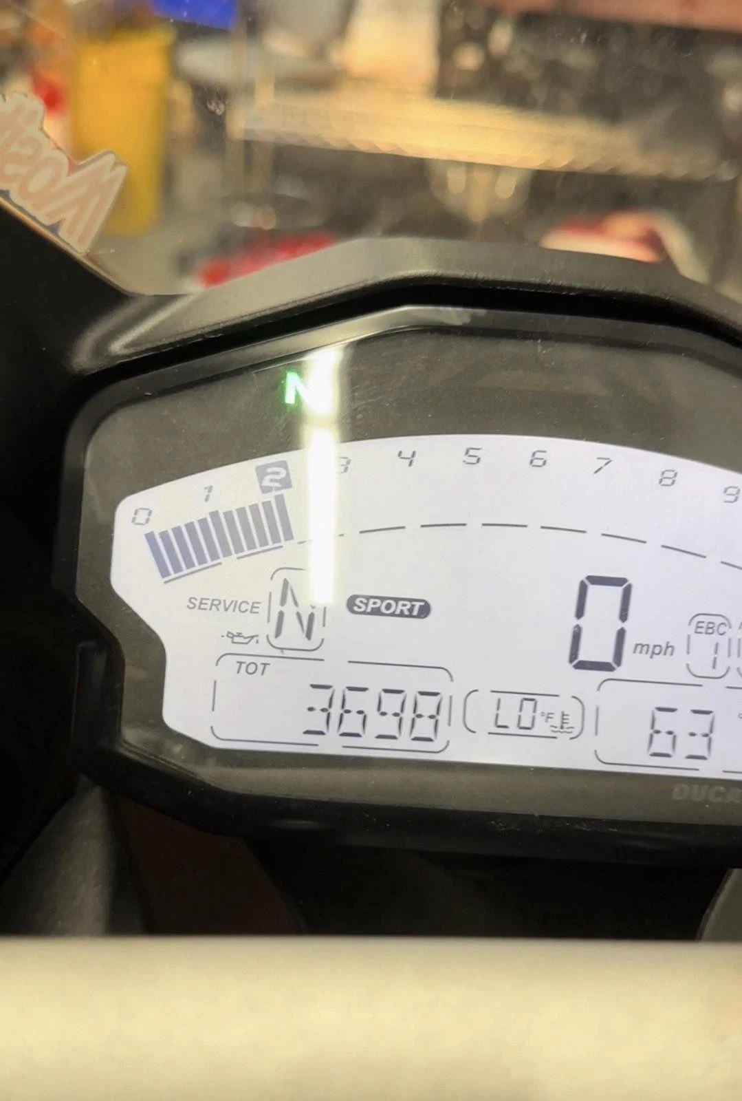 2018 - 2024 Ducati Panigale V4S Tachometer Instrument Cluster Dash Steuersysteme