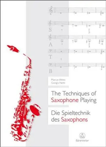 Die Spieltechnik Des Saxophons / The Techniques Of Saxophone Playing | Buch-image