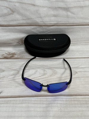 Shady Rays Glacier Huron Matte Black Polarized Sunglasses, Unisex  HU-2CR