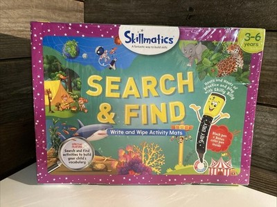 New Skillmatics SEARCH AND FIND Educational Game World of Animals Learning Kids