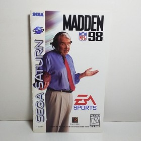 Madden NFL 98 Sega Saturn