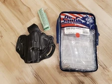 DeSantis Thumb Break Scabbard Belt Holster - Ruger LCR LCRX - Black LH LEFT HAND