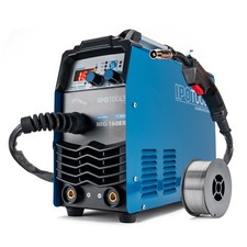IPOTOOLS 160ER 5in1 MIG MAG Schweißgerät Fülldraht Schutzgas Vollsynergisch MMA