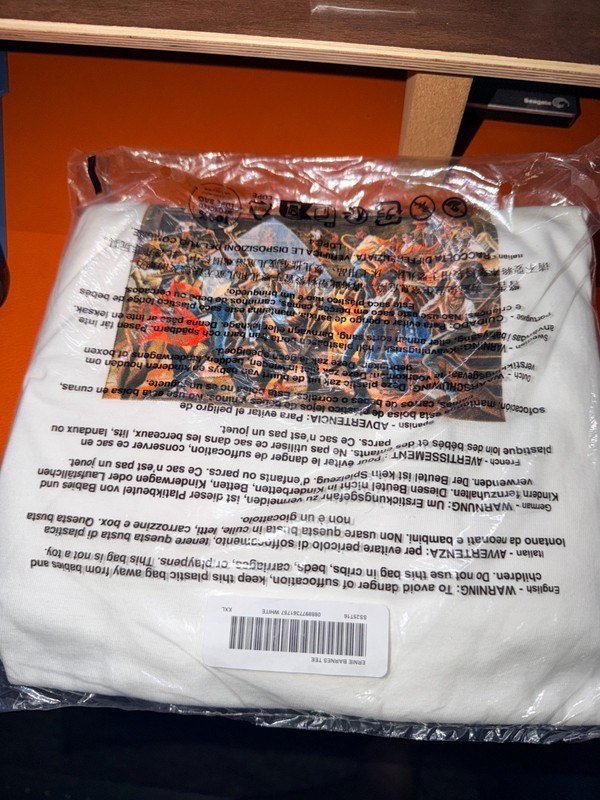 Supreme Ernie Barnes Tee SS25 Brand New Size XXL