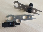 MC4 Schlüssel 5in1 Edelstahl PV Werkzeug Solar Stecker lösen Montage Tool Photov
