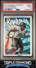 2021 Bowman University The Big Kahuna Myjai Sanders SP Case Hit PSA 9 D985