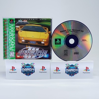 Need for Speed 3 Hot Pursuit PS1 CIB W/ Manual - PlayStation