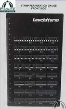 Professional Stamp Perforation Gauge by Lighthouse - 5 to 22 Range