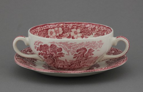 Enoch Wedgwood "Woodland" Teile zur Wahl teller tasse rot england keramik platte - Bild 31 von 48