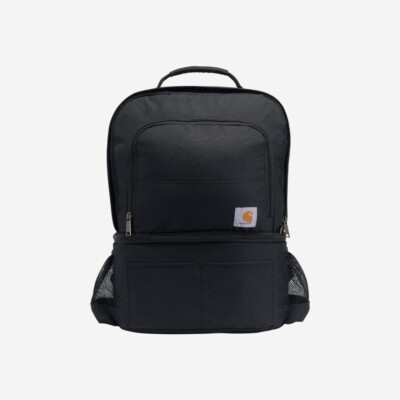 Carhartt Insulated 24 Can Two Compartment Cooler Backpack Black