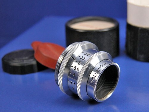 WOLLENSAK 17MM Raptar Wide Angle C-MOUNT LENS For Bolex BMPCC or M4/3rds Nice!