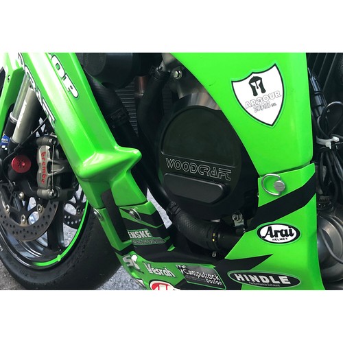Woodcraft KAWASAKI 2011-22 ZX10R LHS STATOR COVER - ASSEMBLY - 60-0168LB