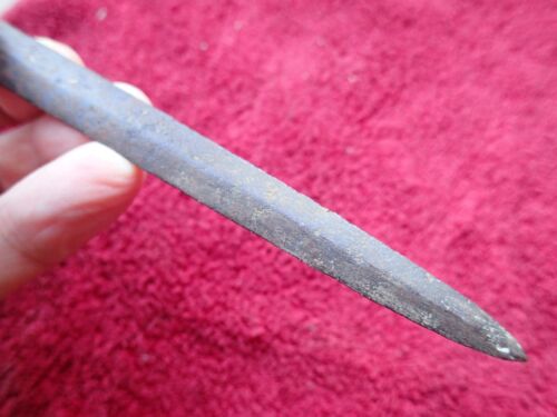 Antik 1850er Jahre Schwedisch / Schweden MARINE DOLCH SCHWERT ANKER KANONE KRONE - Bild 14 von 16