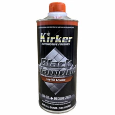 1 Quart Kirker Automotive Black Diamond Low-Voc Activator LVA-375 - Medium Speed