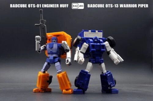 BadCube Toy BC OTS-01 Engineer Huff & OTS-13 Warrior Piper Figure - Image 2 of 4