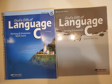 Abeka 6th Grade Gods Gift of Language C 3rd E...