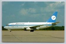 Fortune Aviation Boeing 737-229 i-JETA Airline Aircraft Postcard