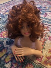 Wig Fancy Dress Costume Beehive Curly Retro