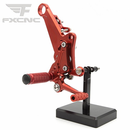 CNC Adjust Rearsets Footpegs For Ducati Carbon 2011-2018 Diavel 1200 2011-2015 - Picture 11 of 14