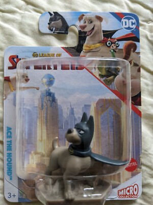 DC League of Super Pets ACE THE HOUND Micro Collection Figurine Mattel 2022