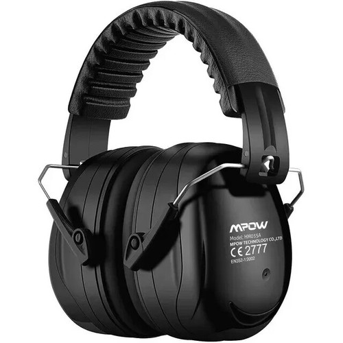 Muffs-New Ear Muffs MPOW SNR 34dB Noise Reduction Safety Fold Ear Muffs - Picture 3 of 9
